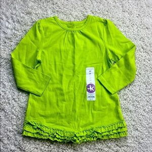 GIRLS 3T J.KHAKI GIRLS (BELK) TOP GREEN NWT